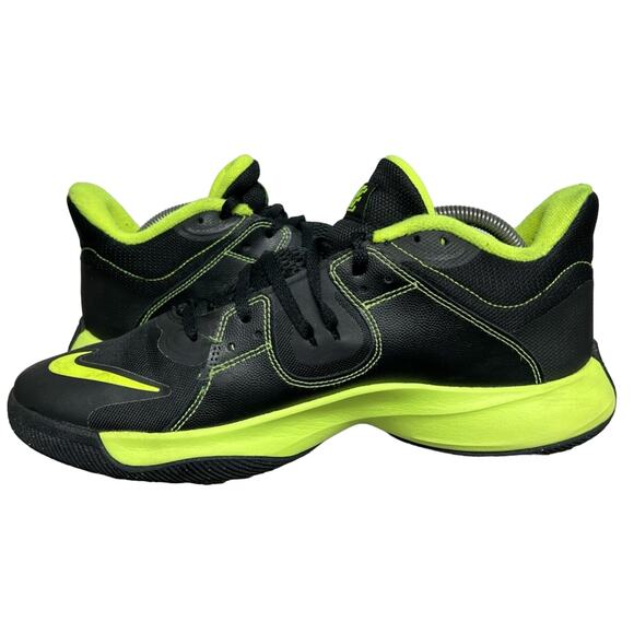 Men’s Nike Fly.By Mid Black/Green CU4601-001 Basketball Shoes SIZE 9.5 LIKE NEW main image 7